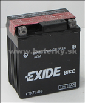 Motobatéria Exide Bike AGM YTX7L-BS 12V 6Ah