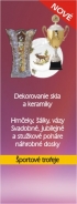 Dekorovanie skla a keramiky, Športové trofeje