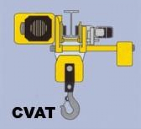 CVAT Lanový kladkostroj jednonosníkový so zníženou stavebnou výškou