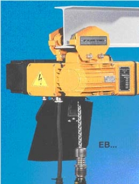 Elektrické reťazové kladkostroje typ EB