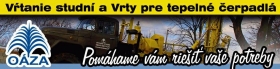 Vŕtanie studní a vrty pre tepelné čerpadlá