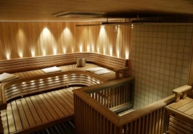 Fínska sauna, infra, aj parná sauna