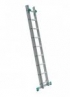 Dvojdielny univerzálny rebrík s úpravou na schody