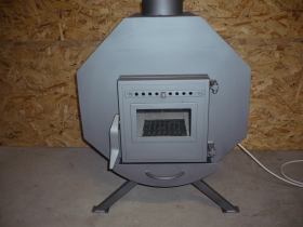 Teplovzdušná pec s ventilátorom