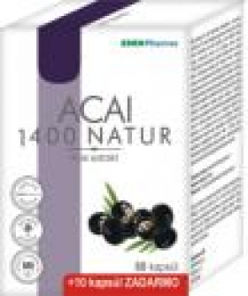 Acai 1400 natur a Acai Detox 