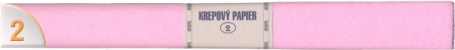 Krepový dekoračný papier