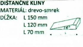 Dištančné kliny