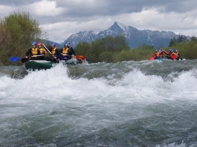 Rafting v Rakúskych Alpách - rieky MOLL a ISEL 