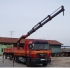 Autodoprava s hydraulickou rukou