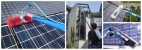čistenie solárnych panelov