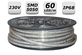 LED pás na 230V