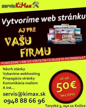 Tvorba webu - eshopu