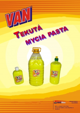 Van tekutá mycia pasta  pre mechanikov  0,5 kg, 1 kg, 5 kg