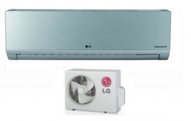 5. Klimatizácia LG , dizajnový model A12VK , inverter , A++, silver