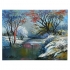 Ručne maľovaný obraz - Zima II
