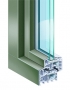 Plastovo-hliníkové okno WEBA 88 plus AluClip